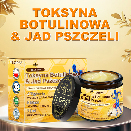 TLOPA® Toksyna botulinowa i jad pszczeli Krem przeciwbólowy do gojenia kości🐝🐝