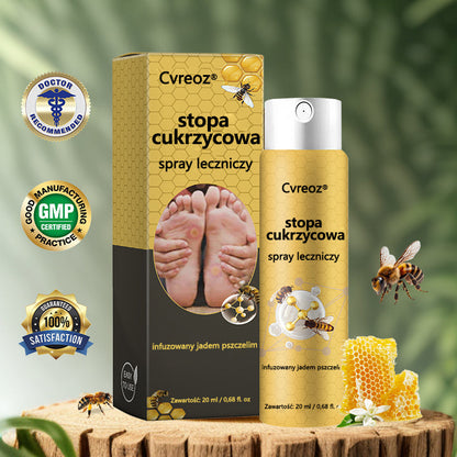 Cvreoz® Leczniczy spray z jadem pszczelim do gojenia i regeneracji ran na dłoniach i stopach🌿