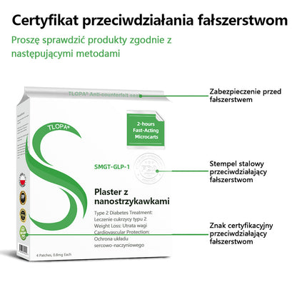 [Zobacz wyniki w ciągu 7 dni]🌻𝗧𝗟𝗢𝗣𝗔® 𝗚𝗟𝗣-𝟭 Nano Microneedle Patch🎀（Bezbolesny, długotrwały, zwalczający cukrzycę, otyłość i choroby układu krążenia）.🎀