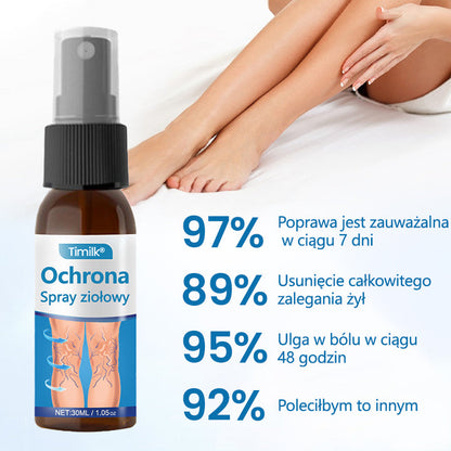 Timilk® VeinGuard Herbal Spray-✅ Klinicznie udowodniono, że eliminuje żylaki w zaledwie 7 dni!